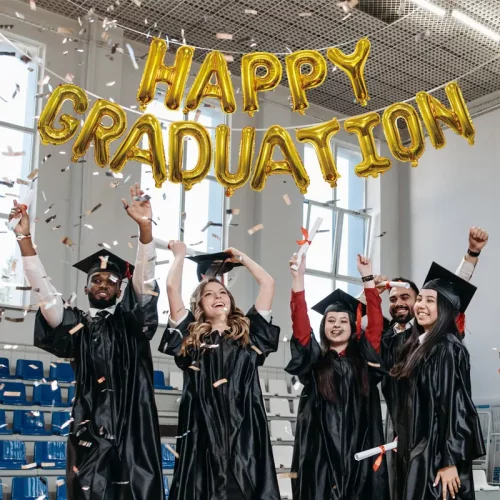 HAPPYGRADUATION气球毕业季装饰