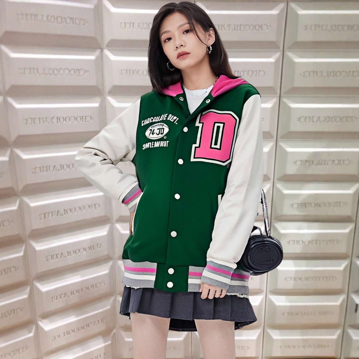休闲短款开衫捧球服加绒