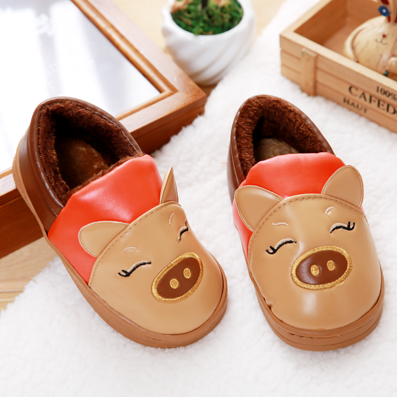 Chaussons enfants en Cuir spatial pour hiver - Ref 1011240 Image 4