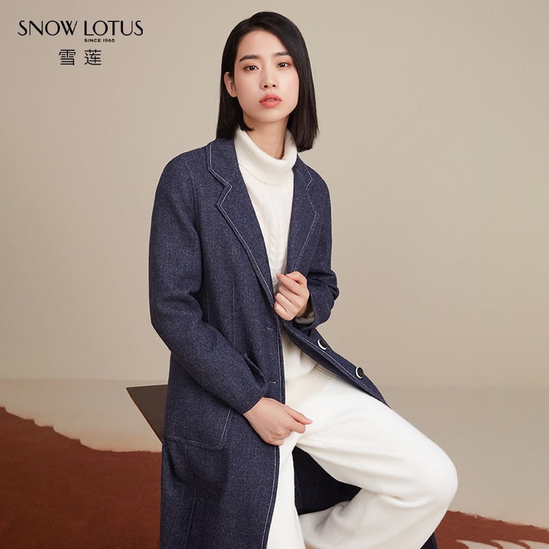 雪莲羊毛双面呢高级感气质女大衣中长春秋冬季新款外套通勤新款怎么样,好用不?