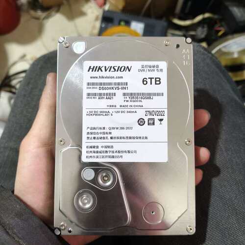 议价-6TB监控硬盘，海康威视合作款。