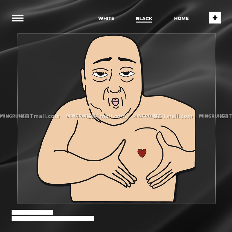 恶搞趣味车贴个性创意怪大叔沙雕划痕遮挡装饰托电动贴花汽车贴纸