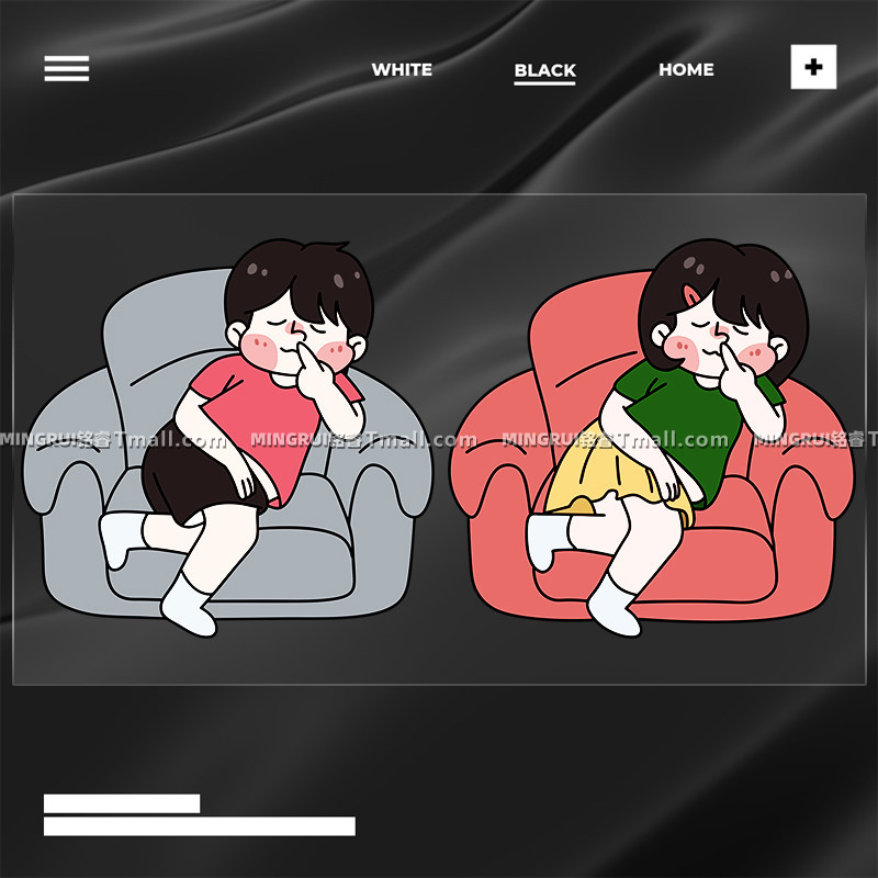 个性动漫卡通汽车贴纸摆烂男女趣味恶搞车身车窗划痕遮挡装饰贴纸