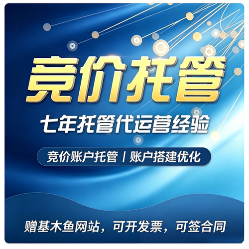 竞价托管百度推广账户托管SEM托管百度信息流外包托管代运营