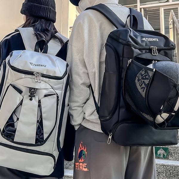 官方正品新款潮流运动双肩包男大容量户外旅行背包独立鞋仓篮球足