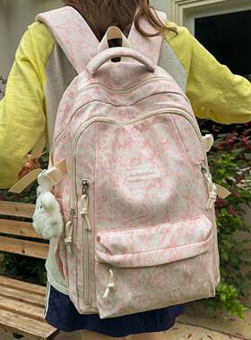 官方正品新款书包初中高中大学生休闲旅行双肩包高颜值大容量电脑
