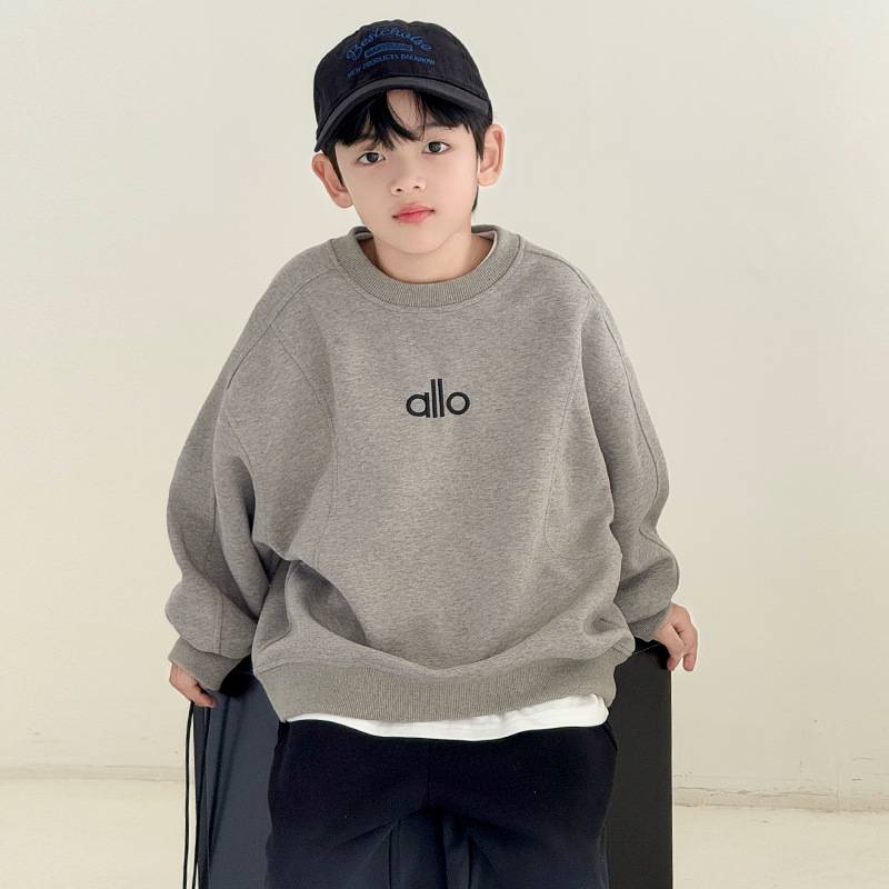 官方正品男童卫衣春秋款2026新款痞帅男孩衣服大儿童装秋季打底衫