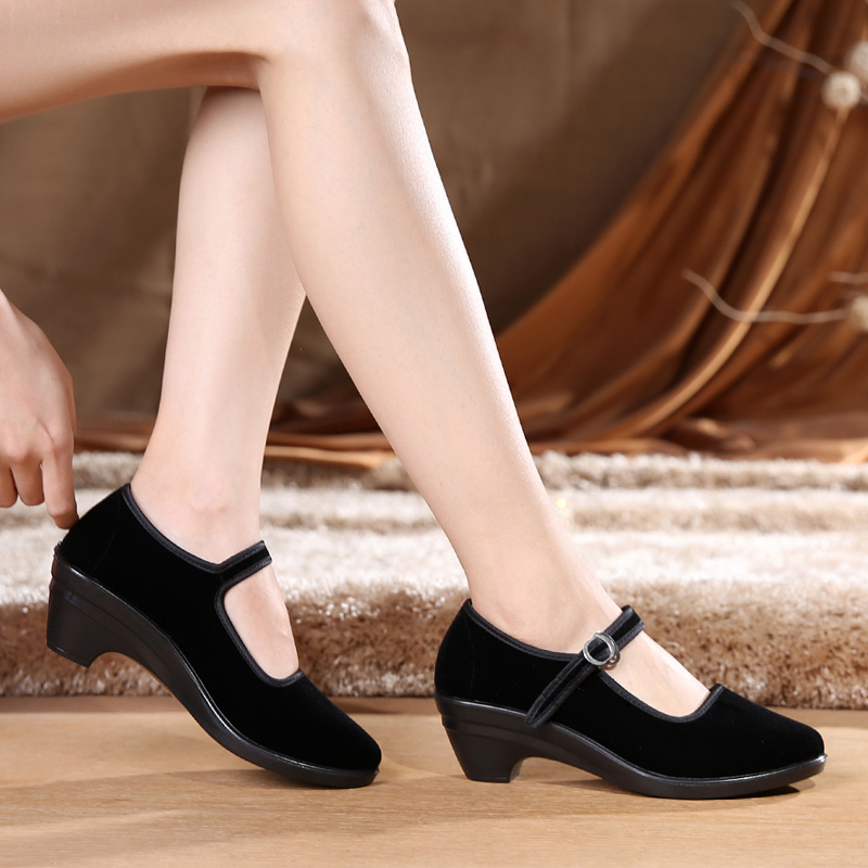 老北京布鞋女鞋工作鞋保洁广场舞