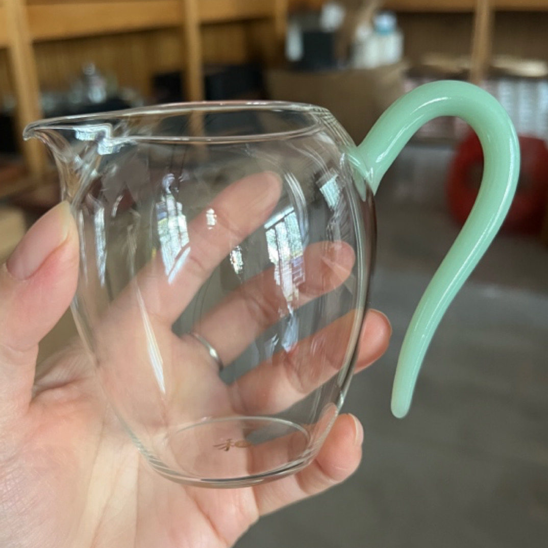 禾器公杯手工加厚玻璃公道杯分茶器茶海分茶器耐热功夫茶具图片