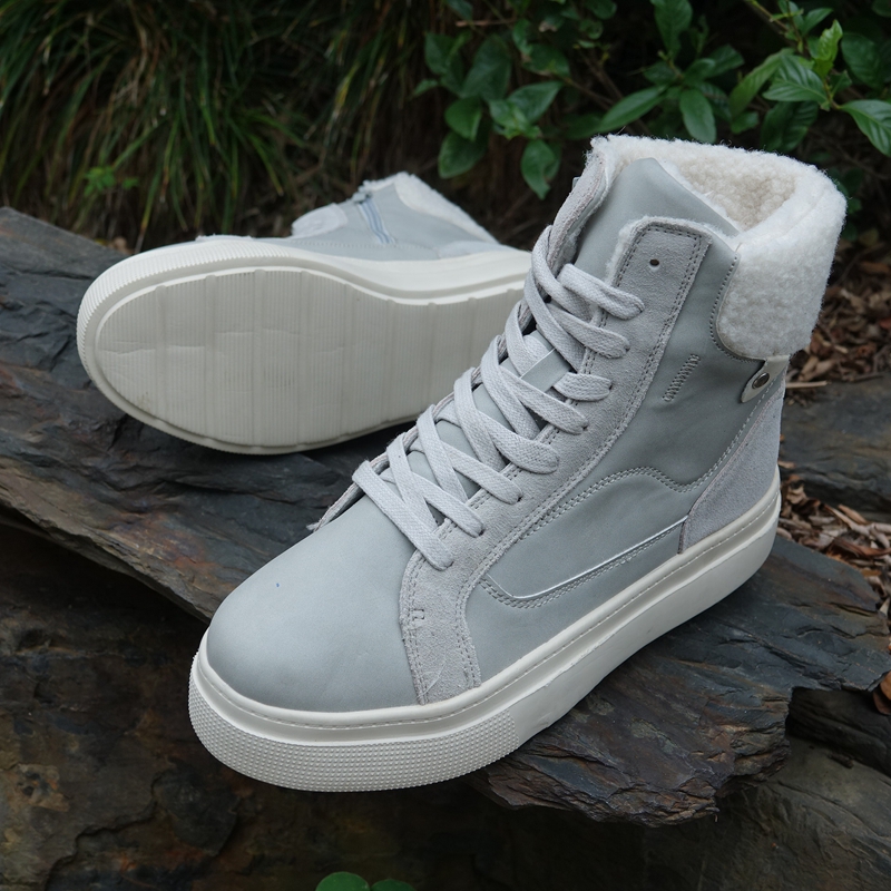 翻毛皮内部羊绒保暖雪地靴滑雪靴