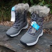 外贸原单荷兰高帮全防水滑雪靴棉鞋 加热棉内衬防滑雪地靴儿童棉鞋