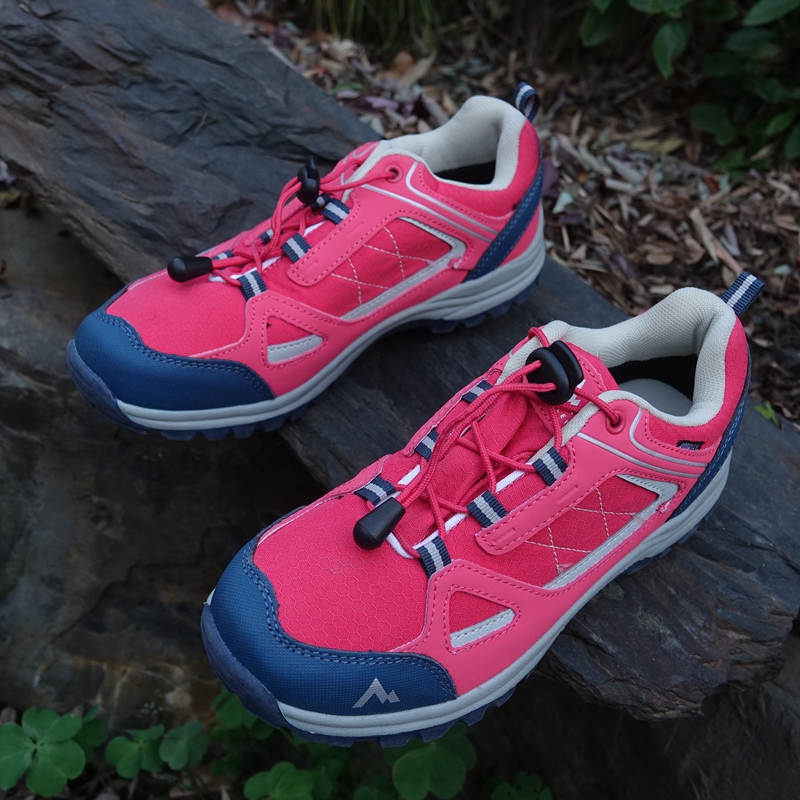 瑞士麦金利低帮高帮女童动态防水袜套登山鞋亲子鞋防滑户外徒步新