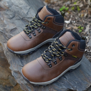 外贸新品英国品牌尾货儿童专业户外徒步鞋登山鞋防水春款爬山鞋