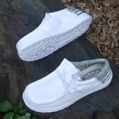 美国订单60美金外贸货都德布鞋 宽楦走路男鞋 原配鞋 垫高货强烈推荐