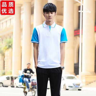 夏季中学生校服学院风高
