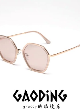 韩版偏光太阳镜女街拍