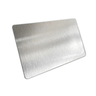 拉丝激光打标电镀不锈钢卡片空白可刻字金属名片金色黑色小礼品