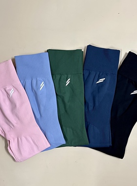 dye彩色运动健身女高腰收腹紧身长裤~impact solid 长裤