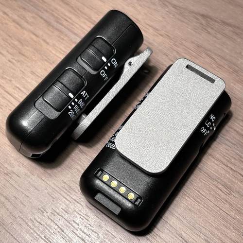 无线麦克风背夹子背夹板磁吸