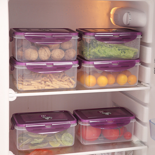 带盖午餐碗微波炉加热塑料密封冰箱专用耐高温食品级保鲜盒套装