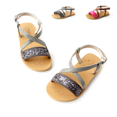 Chaussures enfants en suède ronde - semelle tendon - Ref 1009928 Image 13