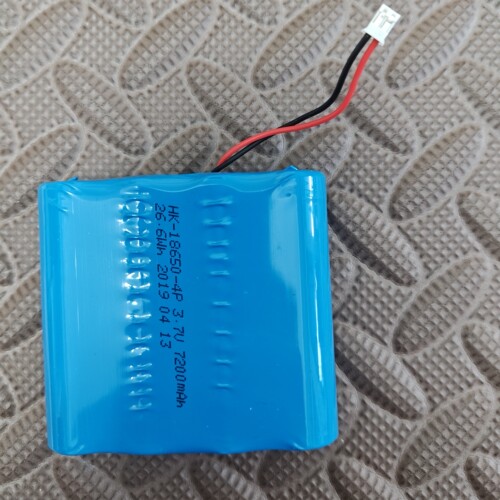 18650-4艾美特便捷折叠扇锂电池 7.4V3600mAh 3.7V 7200mAh电池组