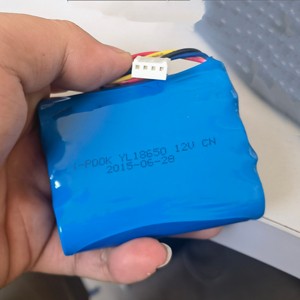 适用爱博翔PK68E视频监控测试仪万用表电池18650 12V 2000mAh电池