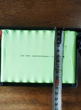 全新原装NiMH 12V 2000mAhx2 四轮定位仪电池组  MH2000AA10GN-2P