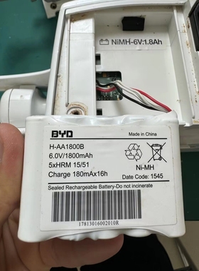 费森尤斯阿吉INJECTOMAT AGILIA RC2注射泵电池 6V 1.8Ah 1800mAh