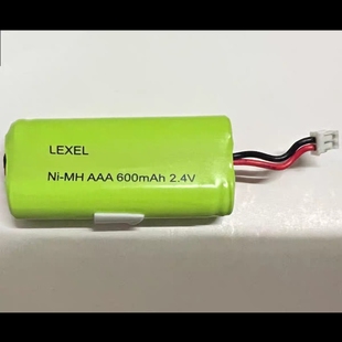 须眉刮胡刀 剃须刀 电池 LEXEL  Ni-MH AAA600mAh 2.4V充电电池组