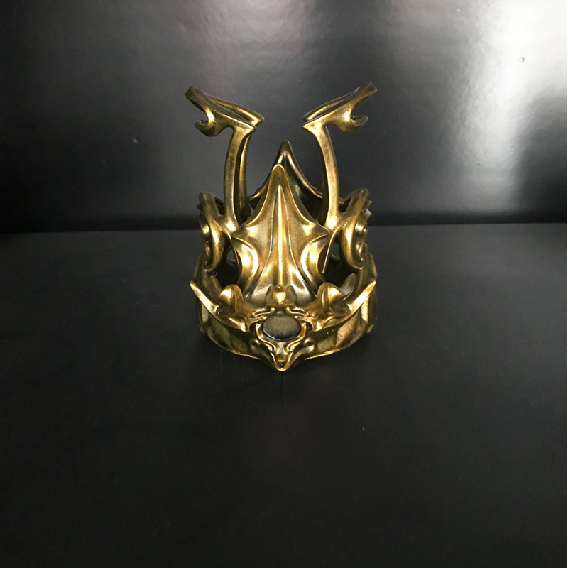 3D树脂古风朋克风仙侠魔幻影视发饰Bjd古典汉服发冠COS头饰