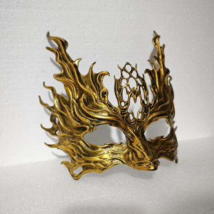 半脸面具半脸面具古风面具影视剧道具化妆舞会舞台表演古装面罩