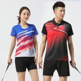 Форма для бадминтона, комплект подходит для мужчин и женщин для влюбленных, волейбольный детский дышащий теннисный спортивный костюм, короткий рукав