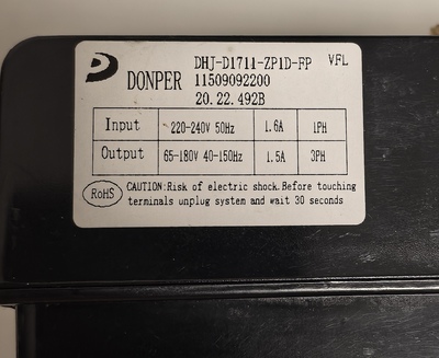 变频冰箱变频板20.22.492B品号11509092200 DHJ-D1711-ZP1D-FP