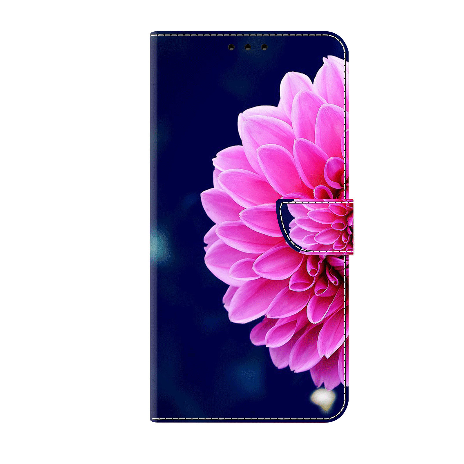 粉色花瓣适用iPhone17/16/15/14/13/12promax苹果11/xr/xsmax翻盖手机壳6s皮套7/8plus
