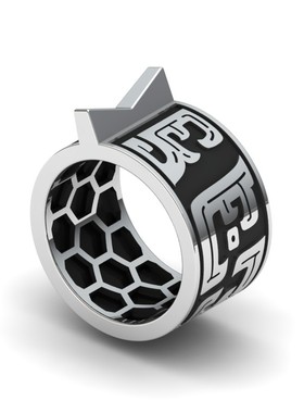 戒魔人周小按拉佛同款魔戒