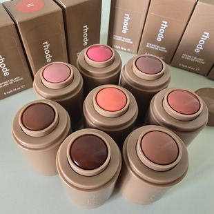 rhode海莉Haileyskin新品腮红棒piggy/freckle唇颊两用腮红膏5.3g