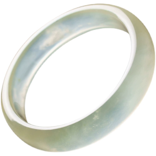 Натуральный браслет из нефрита, имитация льда