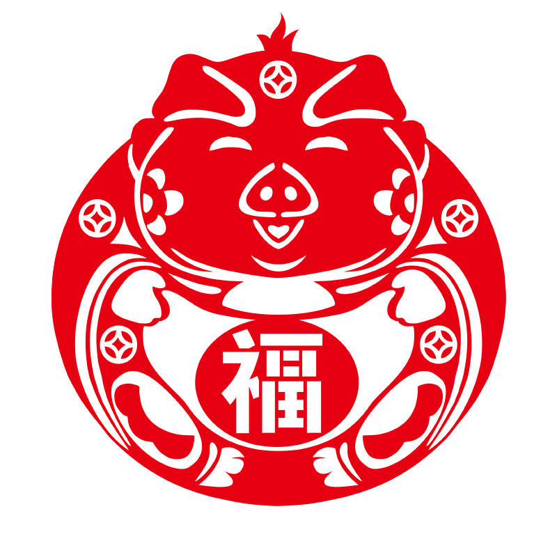 新年贴纸牛年快乐随意贴个性创意玻璃 门 墙新年贴纸年画喜庆贴纸