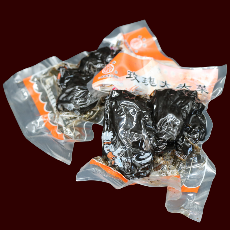 云南特产通海玫瑰大头菜250克 黑三剁黑大头酱菜咸菜下饭菜
