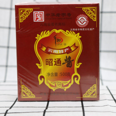 云南特产万和昭通酱500g黄豆酱米线帽子拌面炸洋芋土豆酱