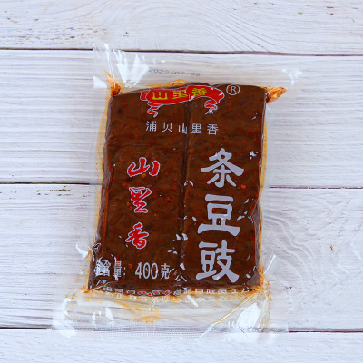 云南玉溪特产 易门山里香条豆豉400g 香辣下饭菜 咸菜调味品