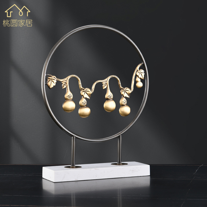 喜上眉梢装饰品摆件禅意