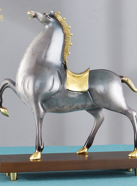 黄铜祝福简约现代客厅办公室彩铜