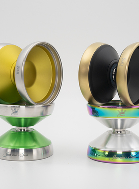 prince王子 全国第四名孙建勋签名球 专业外镶环竞技悠悠球 DUALL