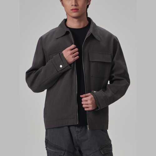 ANYWEARcleanfit哈林顿夹克外套
