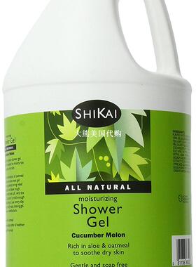 Shikai Cucumber Melon Moisturizing Shower Gel, 128 Ounce