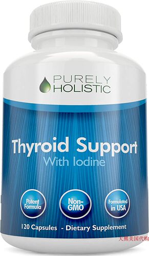 Purely Holistic Thyroid Support with Lodine