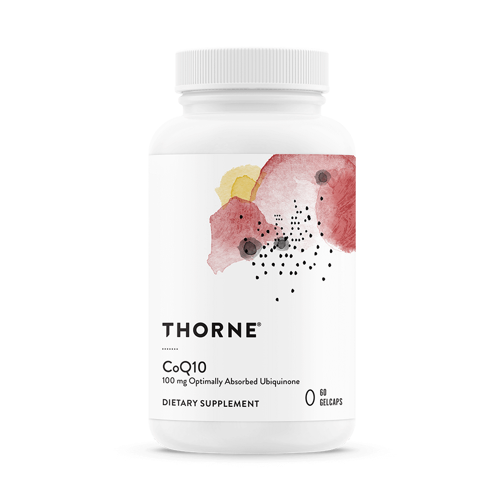 Thorne Research Q-Best 100, CoQ10 100mg, 60 Gelcaps图片