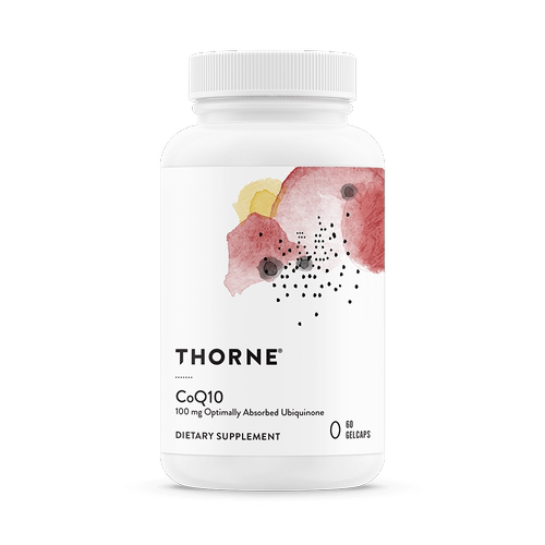 Thorne Research Q-Best 100, CoQ10 100mg, 60 Gelcaps